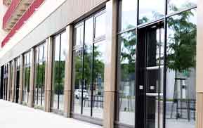 Glass store front services in NYC