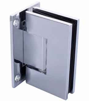 Wall Mount Full Back Plate Shower Door Hinge